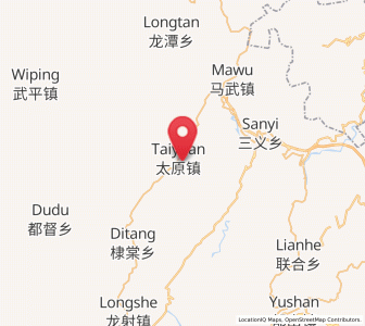 Map of Taiyuan, Chongqing