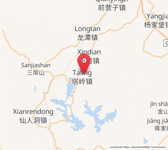 Map of Taling, Liaoning