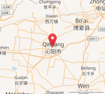Map of Tanbei, Henan