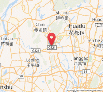 Map of Tanbu, Guangdong