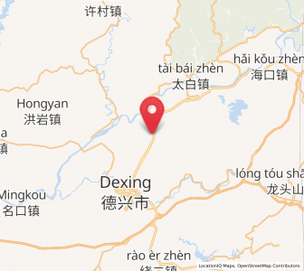 Map of Tanbuqiao, Jiangxi