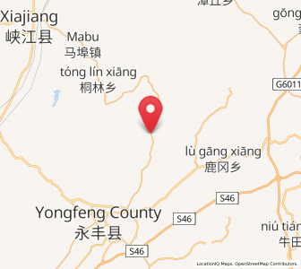 Map of Tancheng, Jiangxi