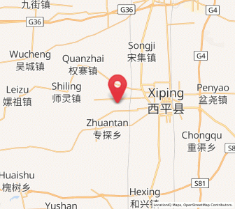 Map of Tandian, Henan