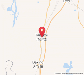 Map of Tangchi, Heilongjiang