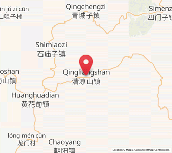 Map of Tanggou, Liaoning