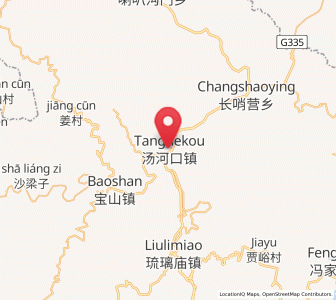 Map of Tanghekou, Beijing