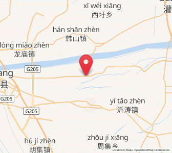 Map of Tangjian, Jiangsu