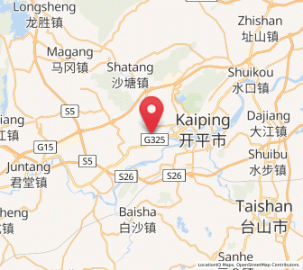 Map of Tangkou, Guangdong