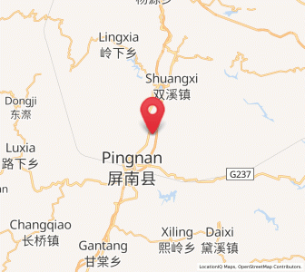 Map of Tangkou, Fujian