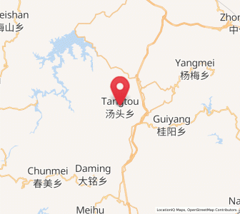 Map of Tangtou, Fujian