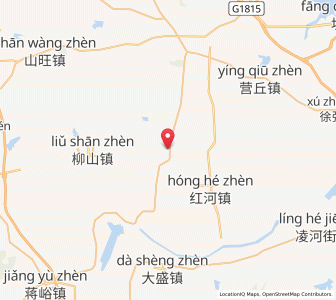 Map of Tangwu, Shandong