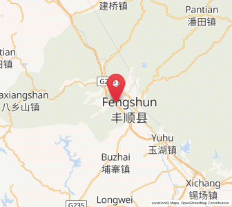 Map of Tangxi, Guangdong