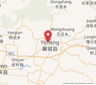 Map of Tangxing, Shanxi