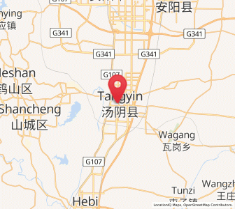 Map of Tangyang Chengguanzhen, Henan