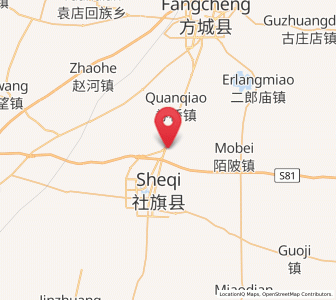 Map of Tangzhuang, Henan
