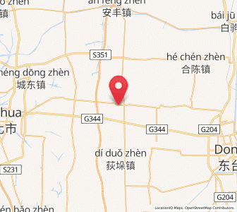 Map of Tangzi, Jiangsu