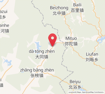 Map of Tanlin, Hubei