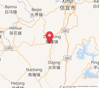 Map of Tantou, Guangdong