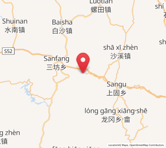 Map of Tantou, Jiangxi