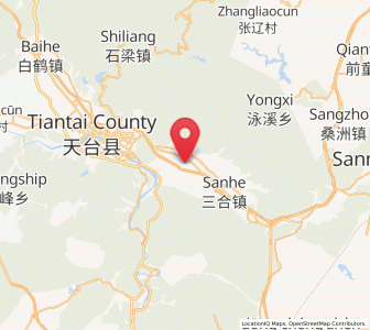 Map of Tantou, Zhejiang