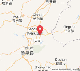 Map of Tanxi, Guizhou
