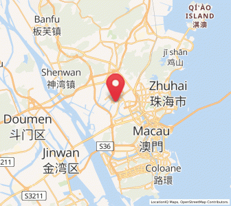 Map of Tanzhou, Guangdong