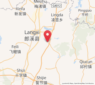 Map of Taocheng, Anhui