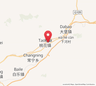 Map of Taohua, Hebei