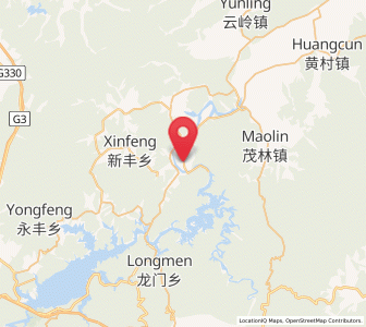 Map of Taohuatan, Anhui