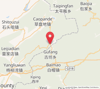 Map of Taojiahe, Hubei