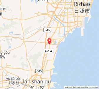 Map of Taoluo, Shandong