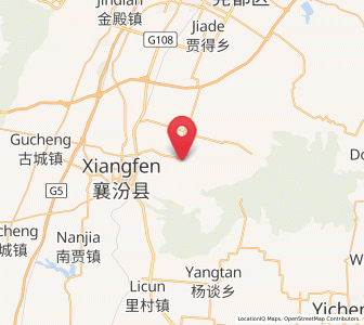 Map of Taosi, Shanxi
