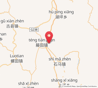 Map of Taotang, Jiangxi