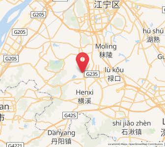 Map of Taowu, Jiangsu