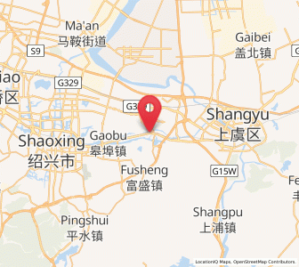 Map of Taoyan, Zhejiang