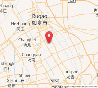 Map of Taoyuan, Jiangsu