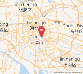 Map of Taoyuan, Tianjin