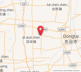 Map of Taozhuang, Jiangsu