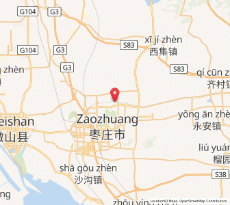 Map of Taozhuang, Shandong