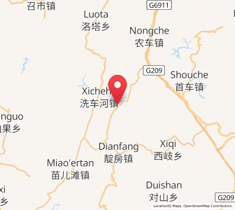 Map of Tasha, Hunan