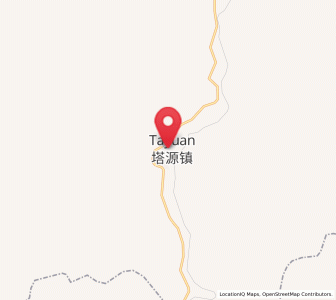 Map of Tayuan, Heilongjiang