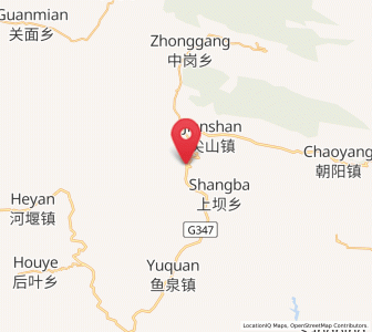 Map of Tianba, Chongqing