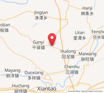 Map of Tian’erhe, Hubei