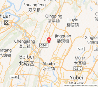 Map of Tianfu, Chongqing
