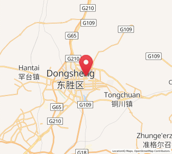 Map of Tianjiao, Inner Mongolia