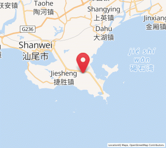 Map of Tianqian, Guangdong