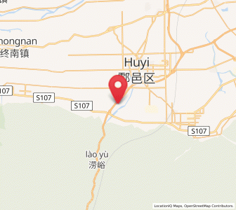 Map of Tianqiao, Shaanxi