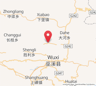 Map of Tianxing, Chongqing