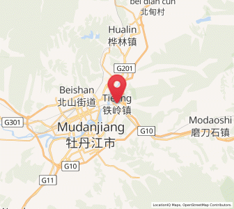 Map of Tieling, Heilongjiang