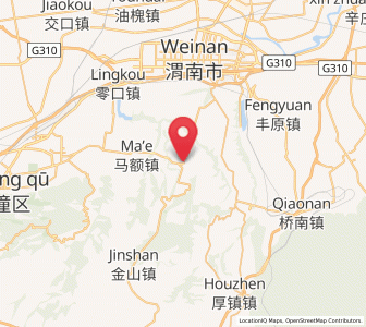 Map of Tielu, Shaanxi